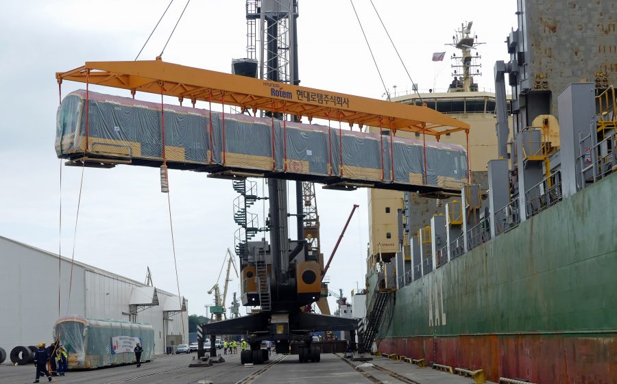Ładunki ponadgabarytowe w Porcie Gdynia