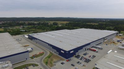 Tymczasowe centrum dystrybucyjne TJX Europe otwarte