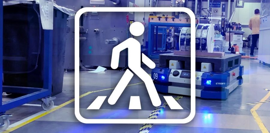 Safety first, czyli czy roboty AGV mogą kogoś przejechać?