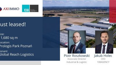 AXI IMMO i 108 AGENCY wprowadzają Global Reach Logistics do Polski