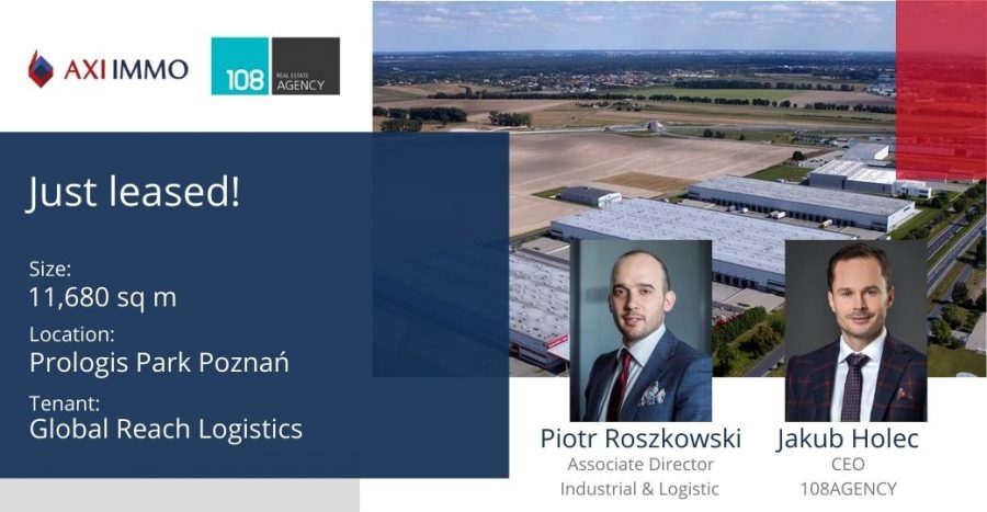 AXI IMMO i 108 AGENCY wprowadzają Global Reach Logistics do Polski