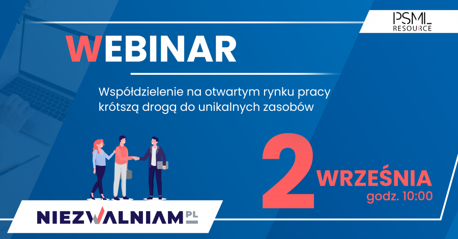 Współdzielenie na otwartym rynku pracy – zaproszenie na webinar