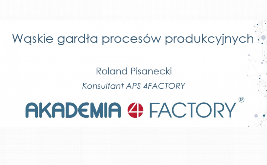 Wąskie gardła w procesach produkcyjnych