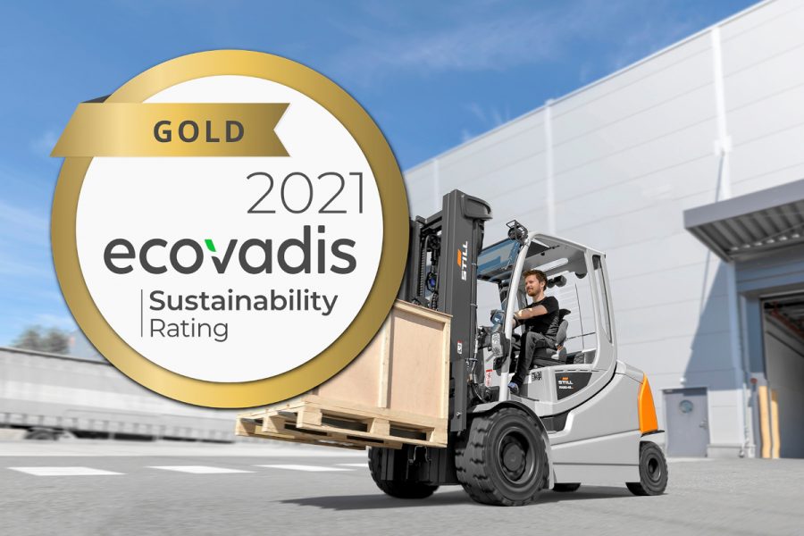 STILL z certyfikatem EcoVadis na poziomie gold