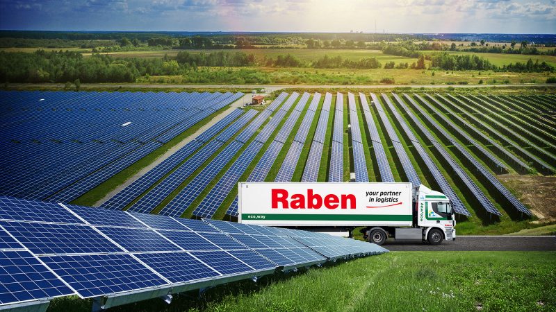 Logistyka Raben napędzana zieloną energią