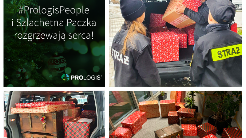Prologis i Szlachetna Paczka dla trójki rodzeństwa