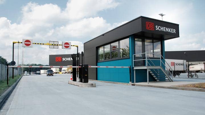 Zielony Terminal DB Schenker
