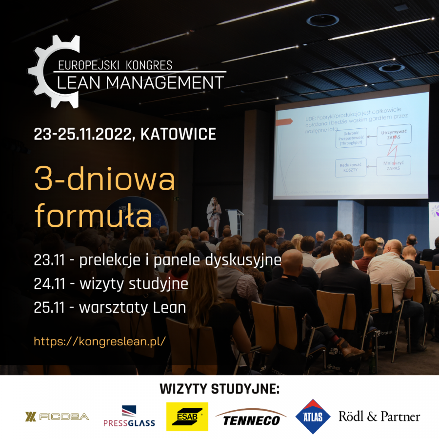 Katowice będą stolicą Lean Management