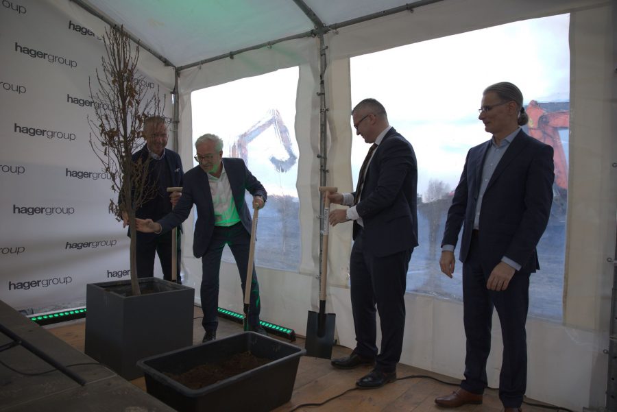 Grupa Hager inauguruje budowę fabryki w Bieruniu