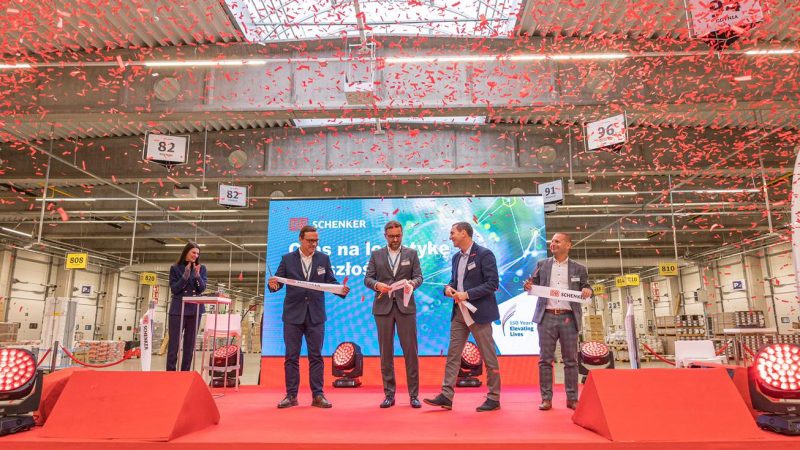 „Czas na logistykę przyszłości” w nowym terminalu DB Schenker w Szczecinie