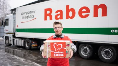 Raben ponownie jeździł ze Szlachetną Paczką