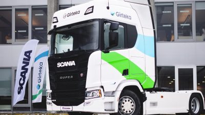 Girteka zamówi 600 elektrycznych Scanii