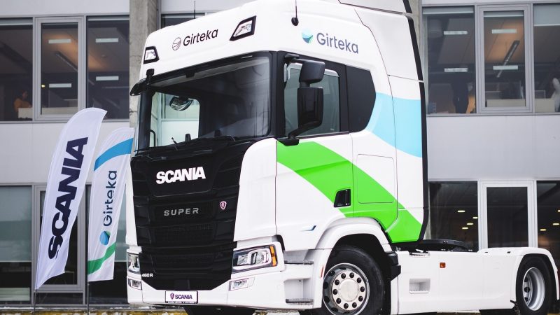 Girteka zamówi 600 elektrycznych Scanii