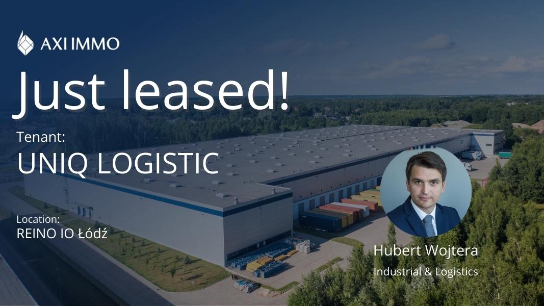 UNIQ LOGISTIC wprowadza się do REINO IO Łódź