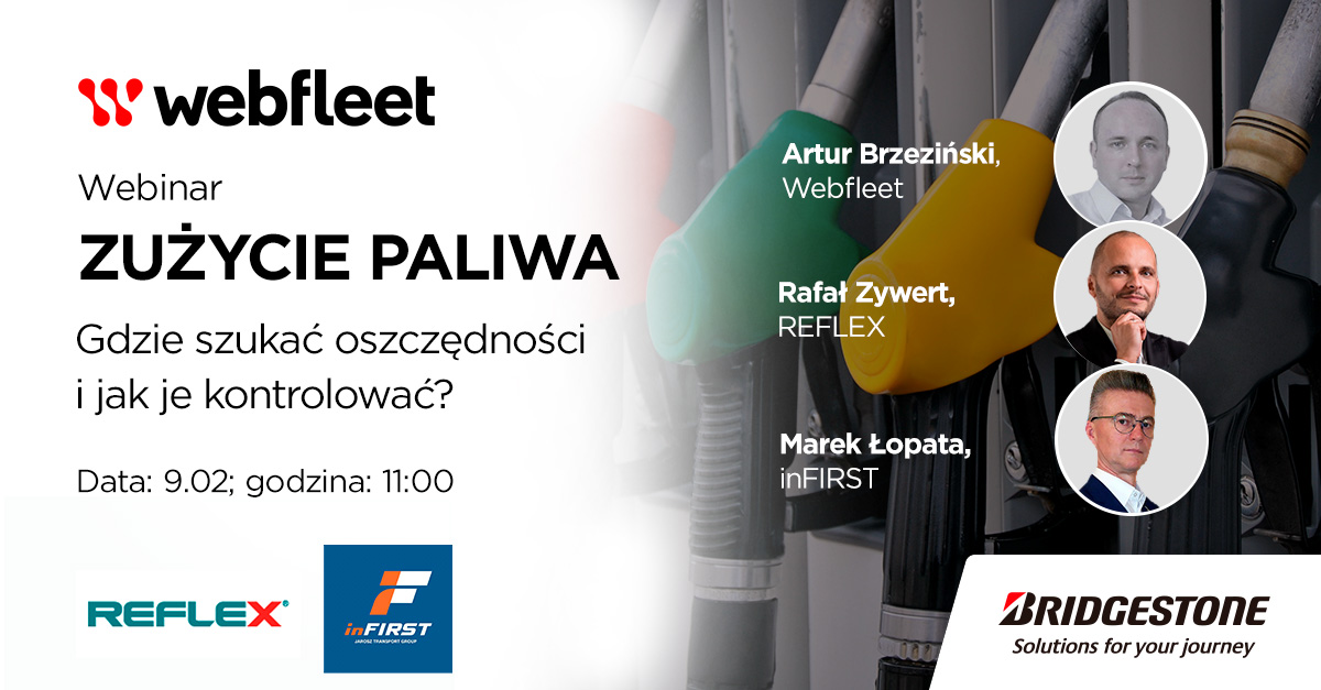 Webinar: Zużycie paliwa – Gdzie szukać oszczędności?