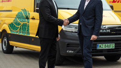 DHL Parcel inwestuje w kolejne elektryki MAN