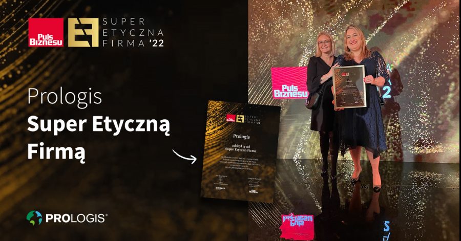 Prologis wyróżnione tytułem super etycznej firmy