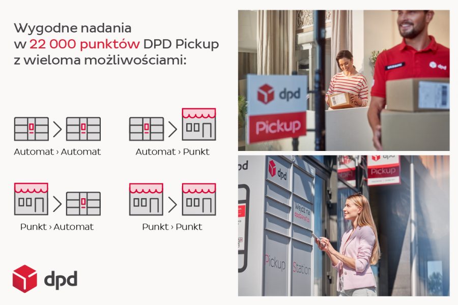 Wygodne nadania w 22 000 punktów DPD Pickup
