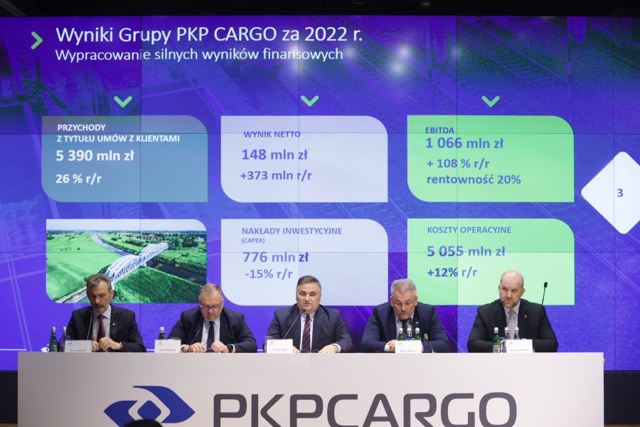PKP CARGO potwierdza rekordowe zyski