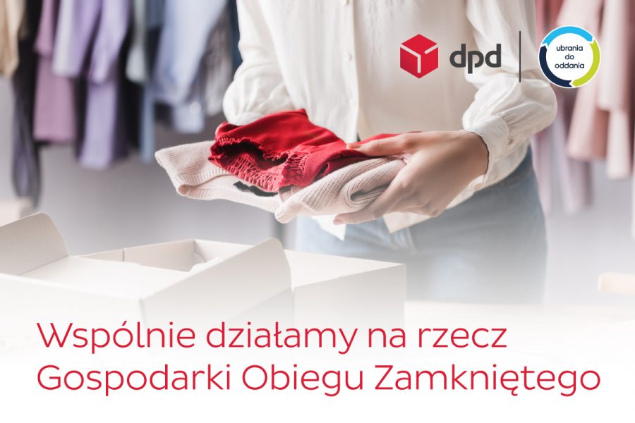 DPD Polska współpracuje z marką Ubrania do Oddania