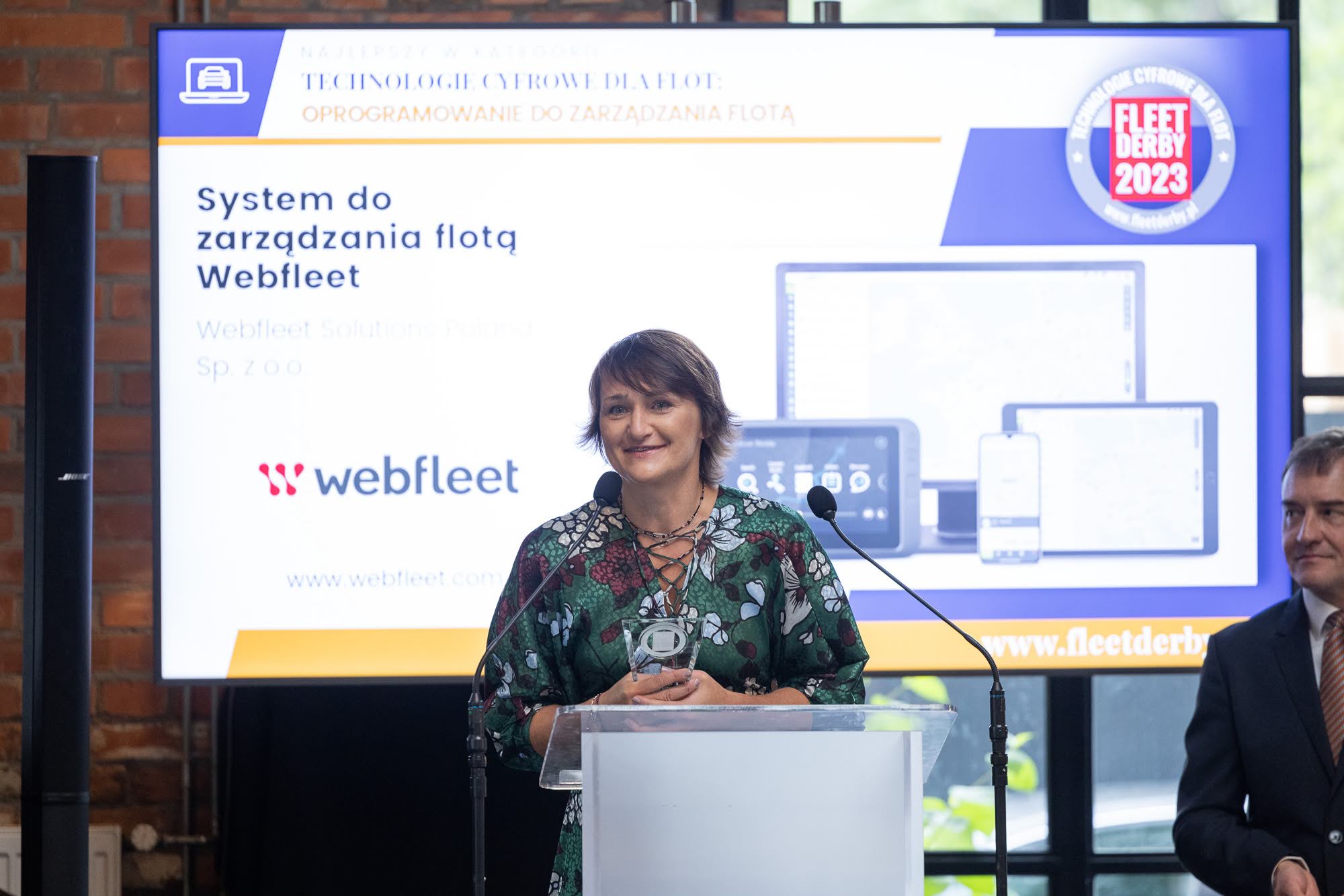 System Webfleet najlepszym oprogramowaniem do zarządzania flotą w plebiscycie Fleet Derby 2023