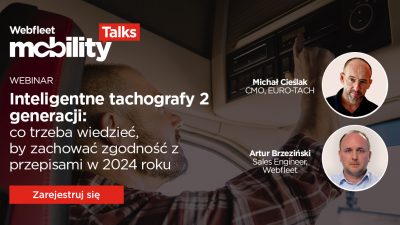 Webinar: Inteligentne tachografy 2 generacji