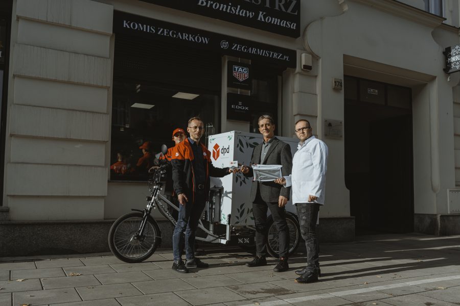 DPD dostarczyło milion paczek rowerami