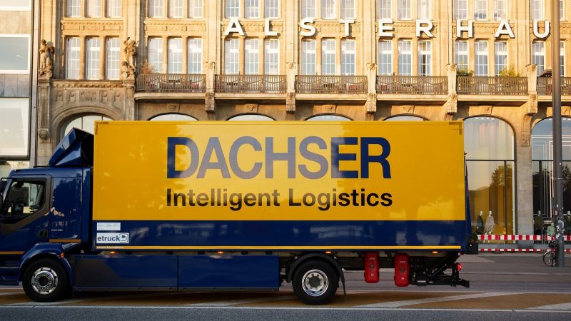 DACHSER wprowadza bezemisyjne dostawy do centrum Hamburga