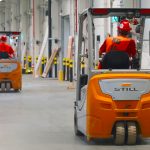 Najpopularniejszymi wózkami we flocie Raben są elektryczne czołowe wózki widłowe