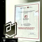 statuetka i dyplomkonkursu „i-Wielkopolska – Innowacyjni dla Wielkopolski”