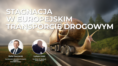 Stagnacja w europejskim transporcie drogowym