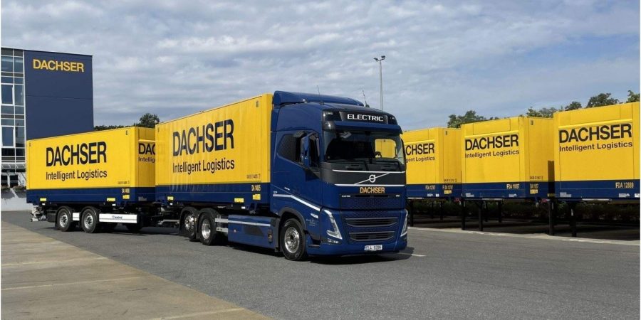 Volvo FH Electric z dwoma nadwoziami wymiennymi jeździ dla DACHSER w Czechach