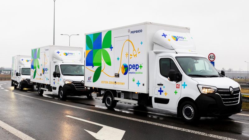 Pierwsze zeroemisyjne dostawy dla PepsiCo w Warszawie