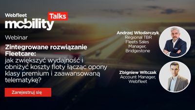 Webinar: Zwiększona wydajność i obniżone koszty floty z Fleetcare
