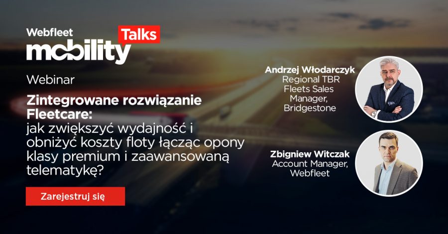 Webinar: Zwiększona wydajność i obniżone koszty floty z Fleetcare