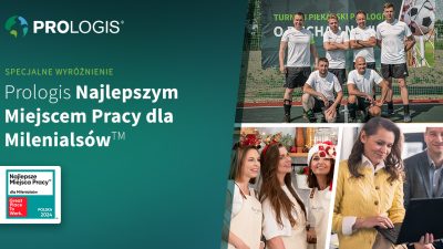 Prologis Najlepszym Miejscem Pracy dla Milenialsów