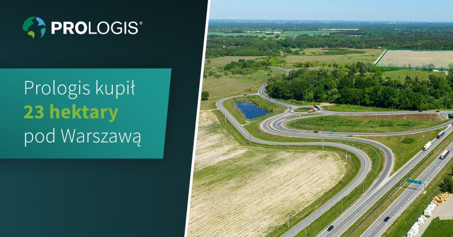 Prologis kupił 23 hektary pod Warszawą
