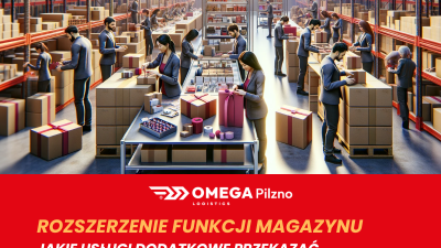 Rozszerzenie funkcji magazynu: usługi dodatkowe