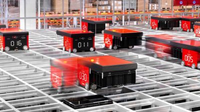 Roboty usprawniają magazynowanie małych ładunków – Case Study