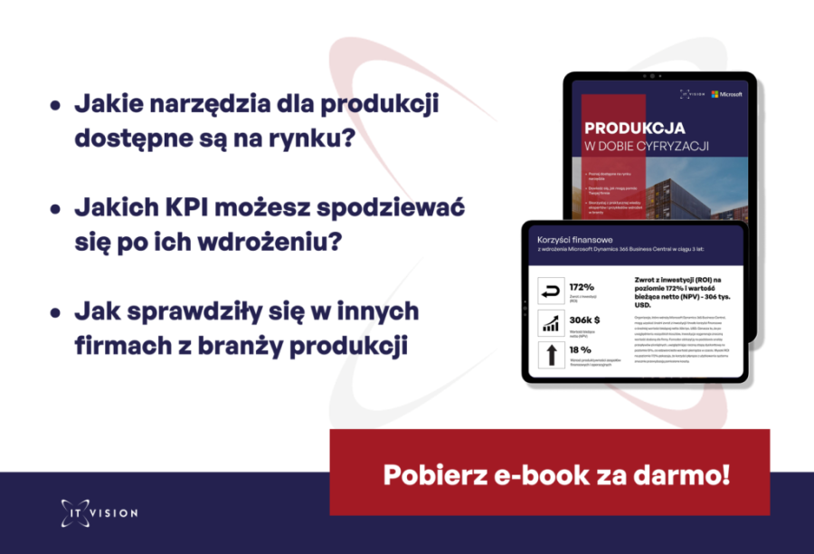 Nowa oferta DSR 4FACTORY i IT Vision dla firm produkcyjnych