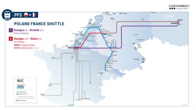 Contargo z połączeniem kolejowym do Polski