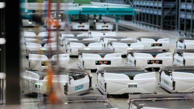 Pierwszy w Polsce magazyn z robotami Skypod już działa (VIDEO)