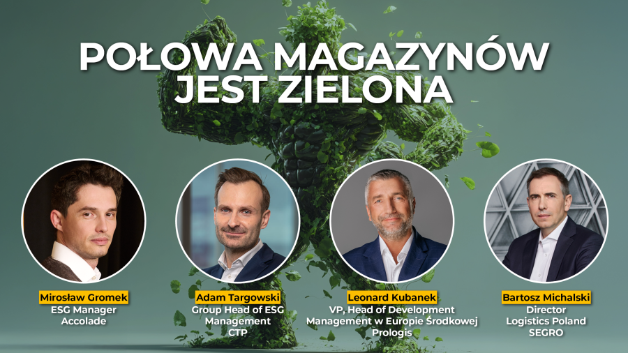 Połowa magazynów jest zielona
