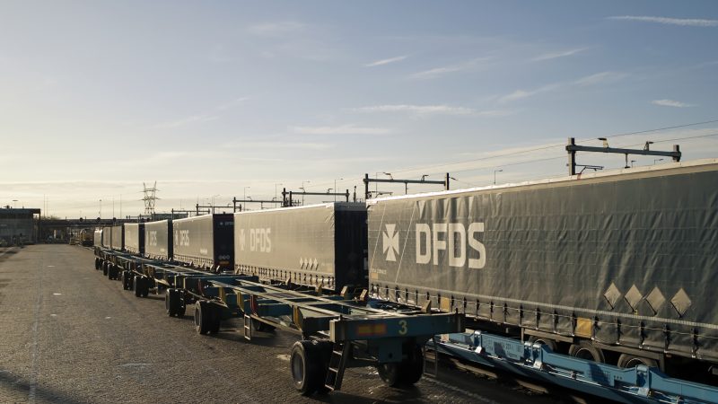 Multimodalne połączenie DFDS z Polski do Hiszpanii