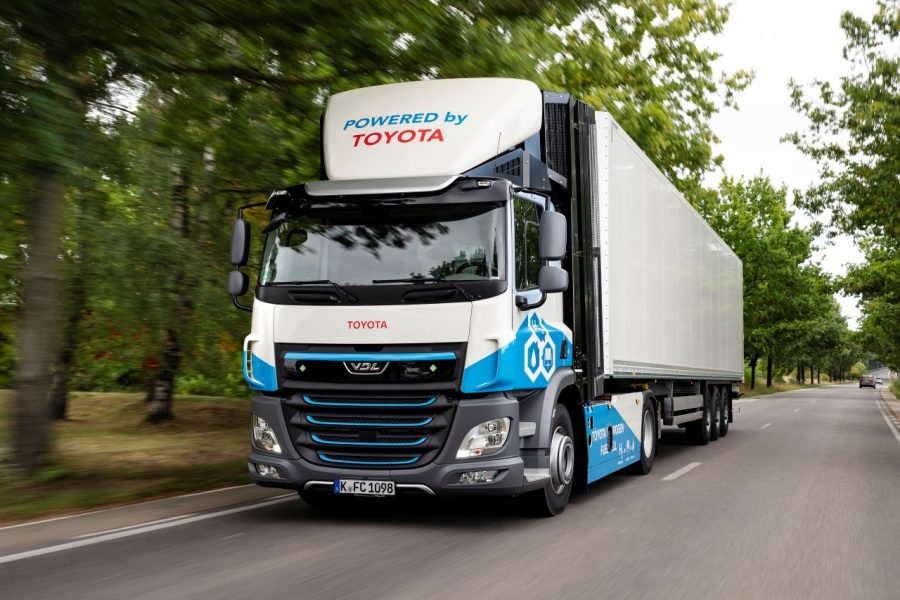 Wodorowe ciężarówki w europejskiej logistyce Toyoty pokonały 80 tys. km