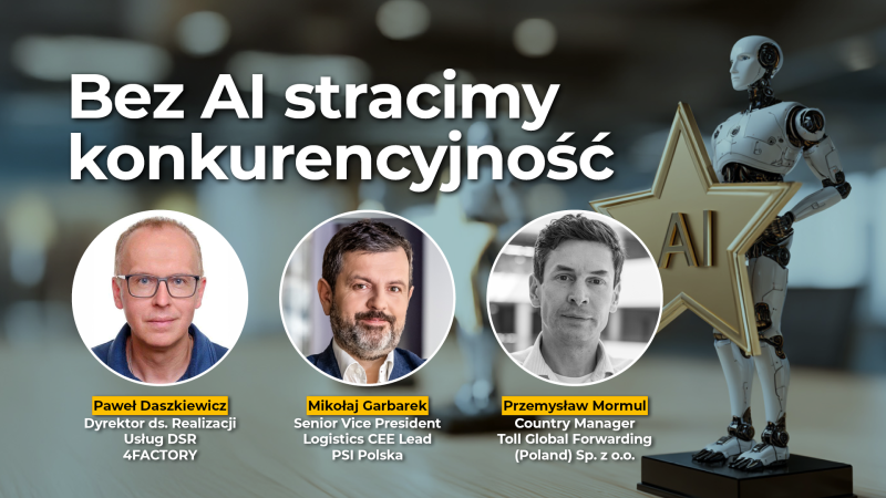 Bez AI stracimy konkurencyjność