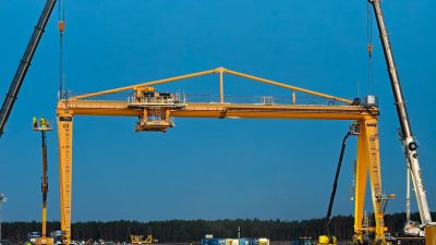 Pierwsza suwnica w East Poland Terminal Mala!