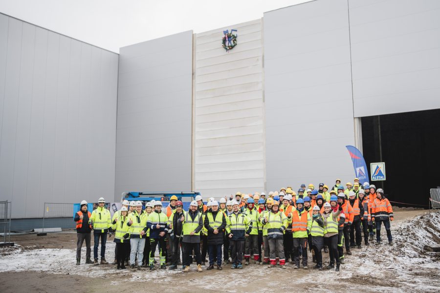 Wiecha na rozbudowie Fabryki Puszek Napojowych CANPACK