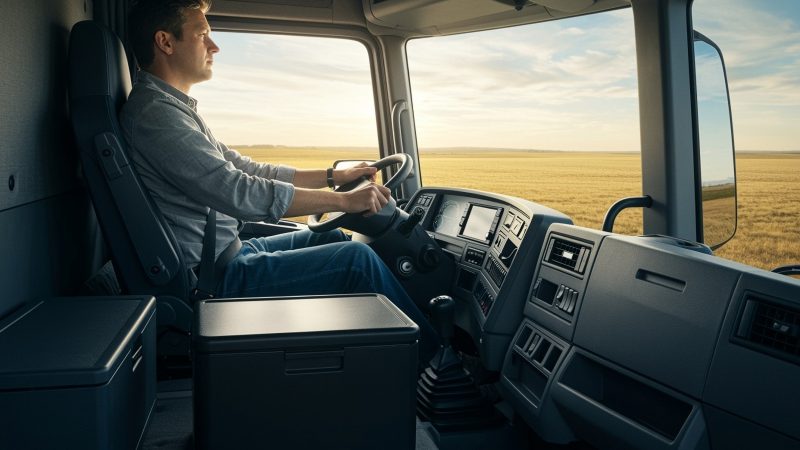 Coraz trudniej o kierowców ciężarówek