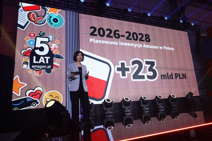 Amazon planuje zainwestować w Polsce ponad 23 miliardy zł